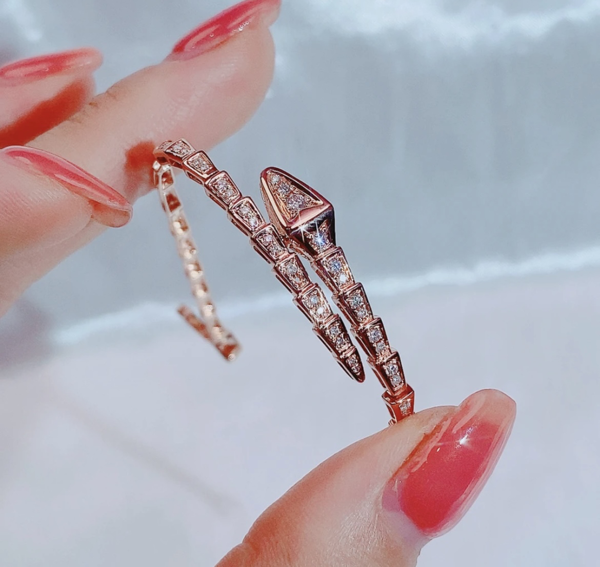 18k金钻石手链时尚