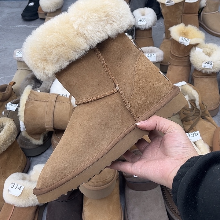 栗色中帮平口37-1