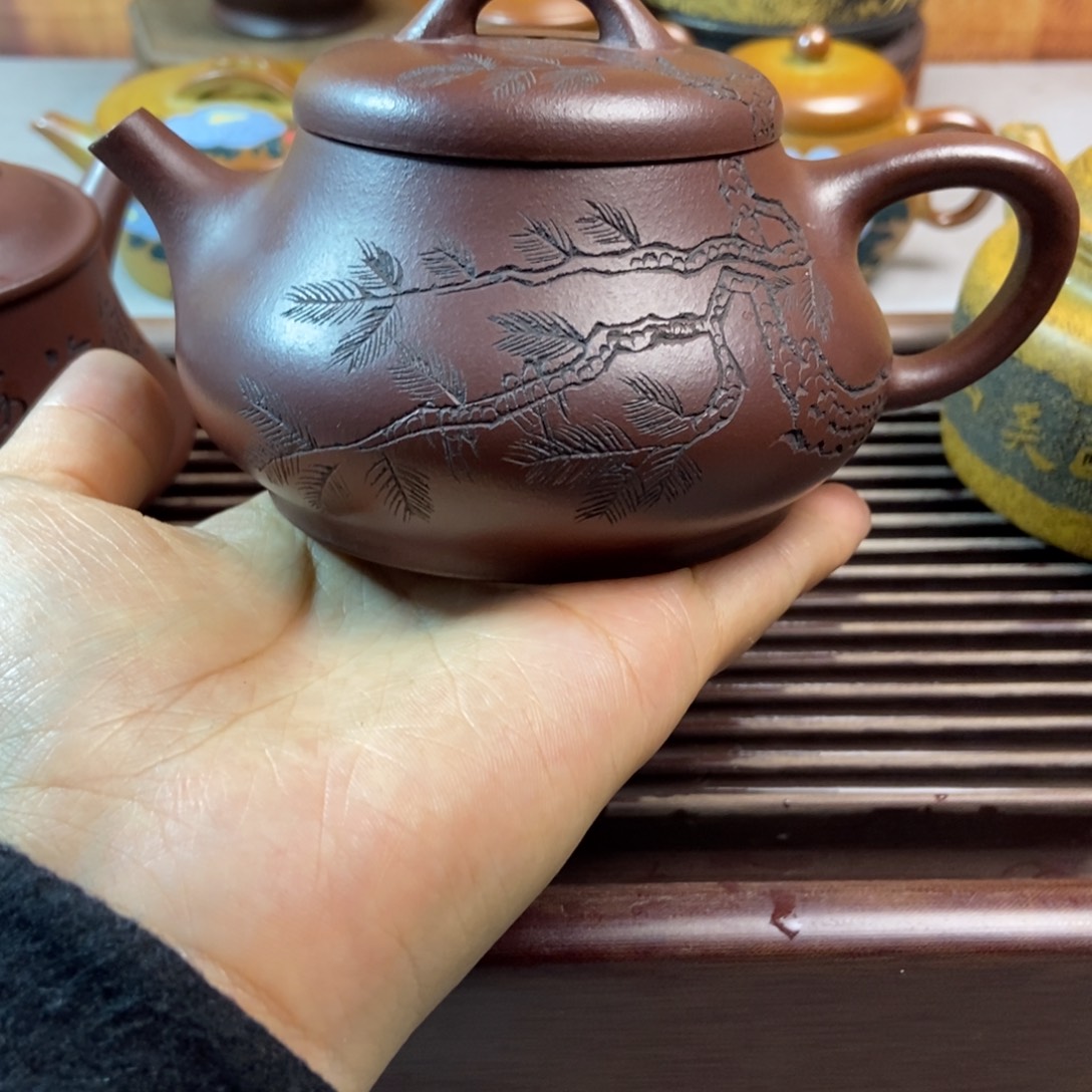 紫砂茶壶紫砂全手工定制