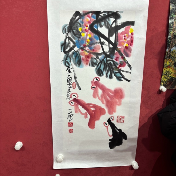 山水画作品书画书法