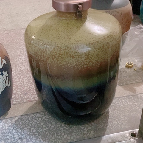 壶50斤枫叶釉窑变酒坛陶瓷