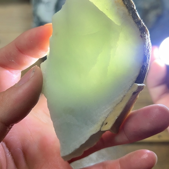 翡翠颈饰未镶嵌纯天然缅甸翡翠