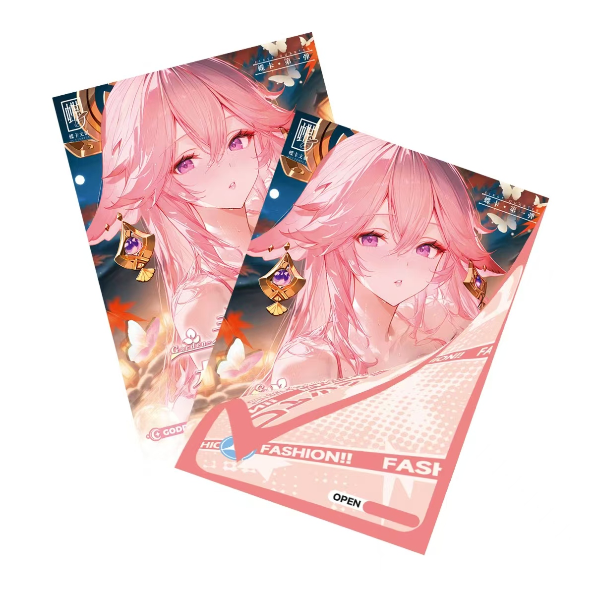 【妮妮拆】春日梦花园动漫IP卡牌默认代拆