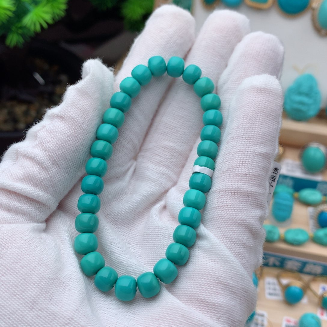 绿松石珠宝奇石未镶嵌