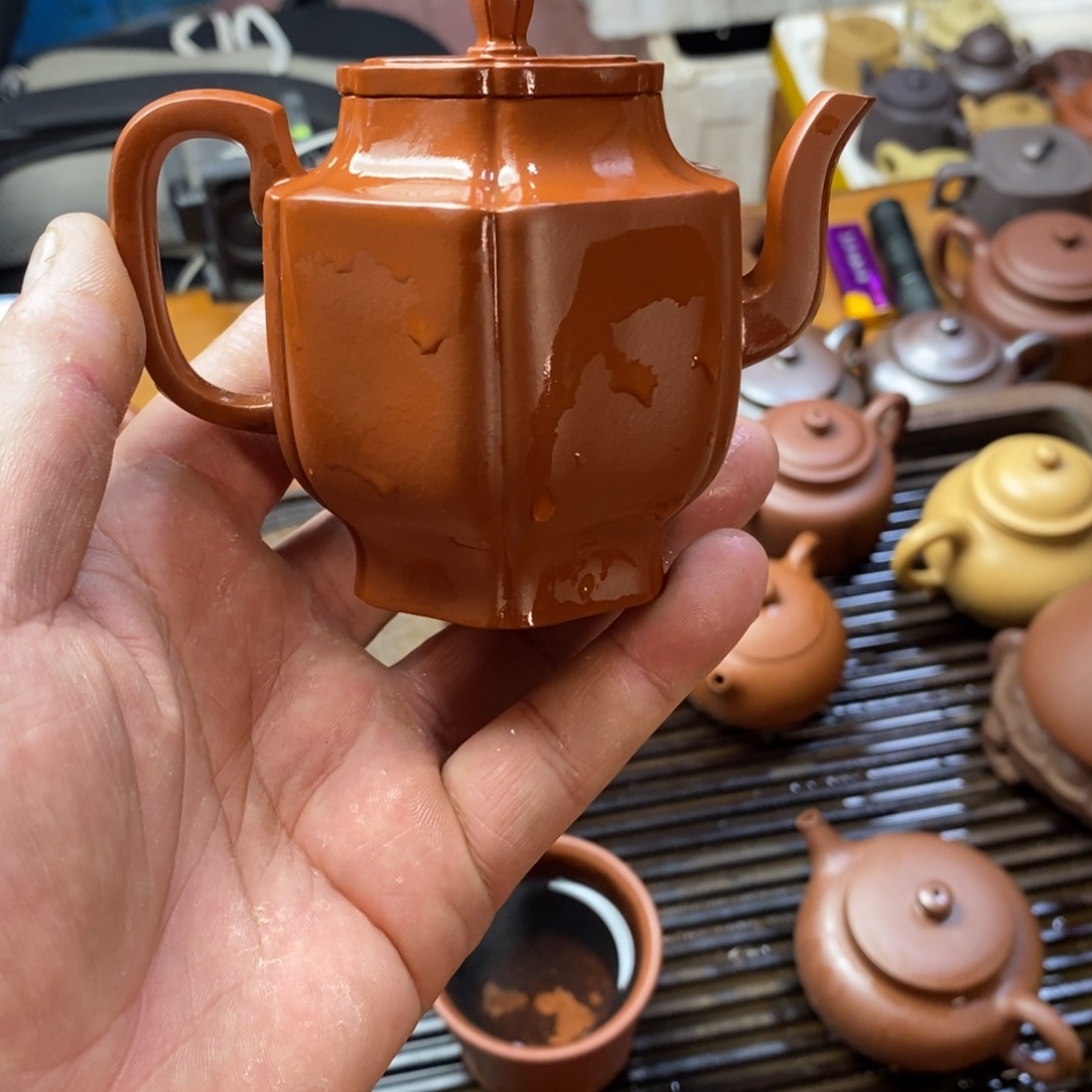 紫砂茶壶超**想原矿零添加