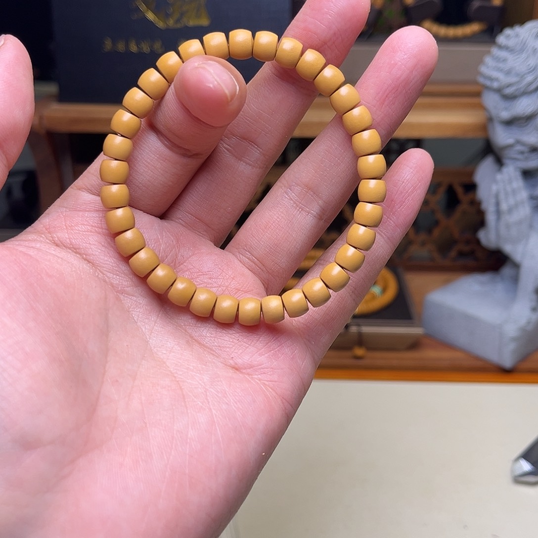 橄榄核手串/手链【听松文玩】sss级精品橄榄核尖单圈7.2