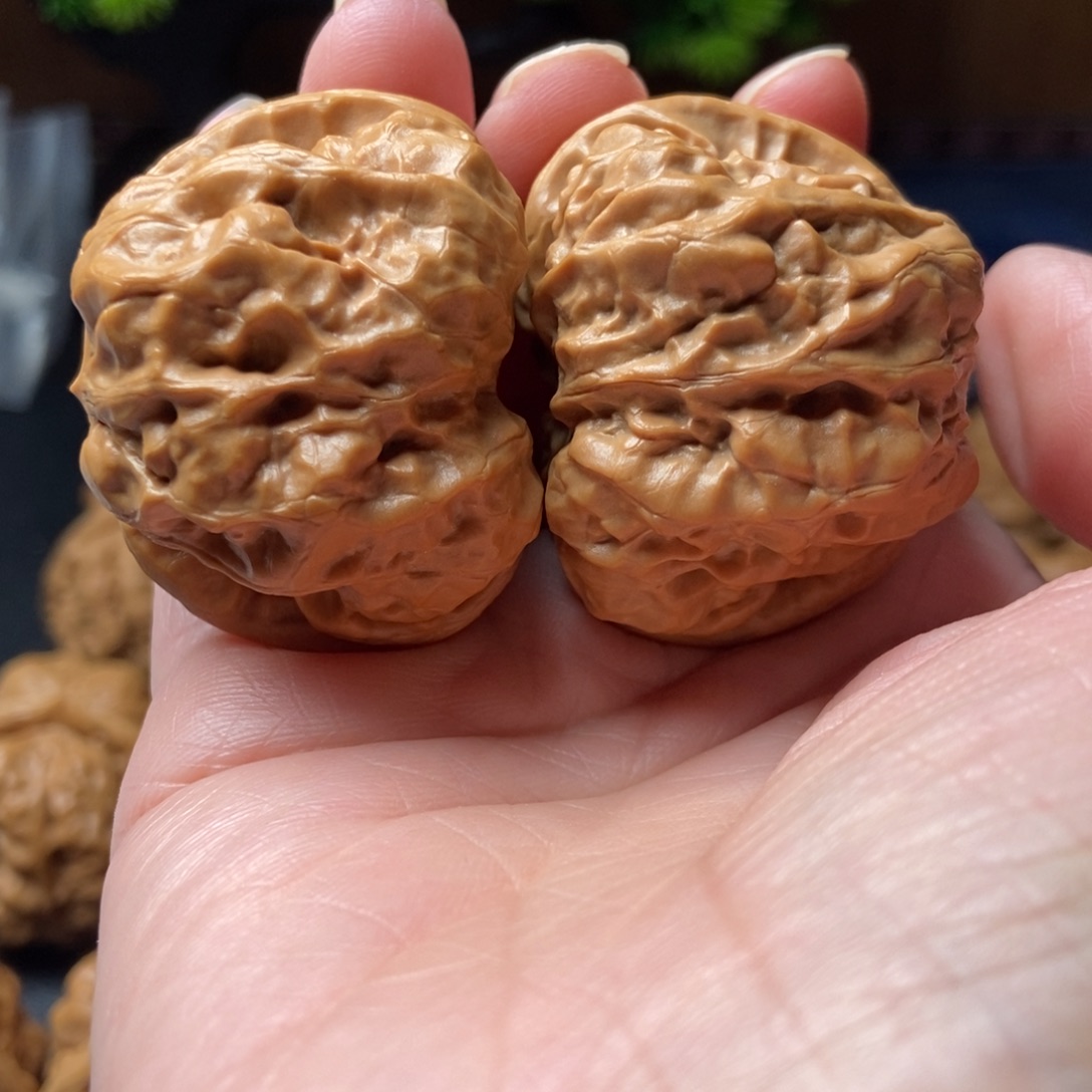 文玩核桃把件蛤蟆头41