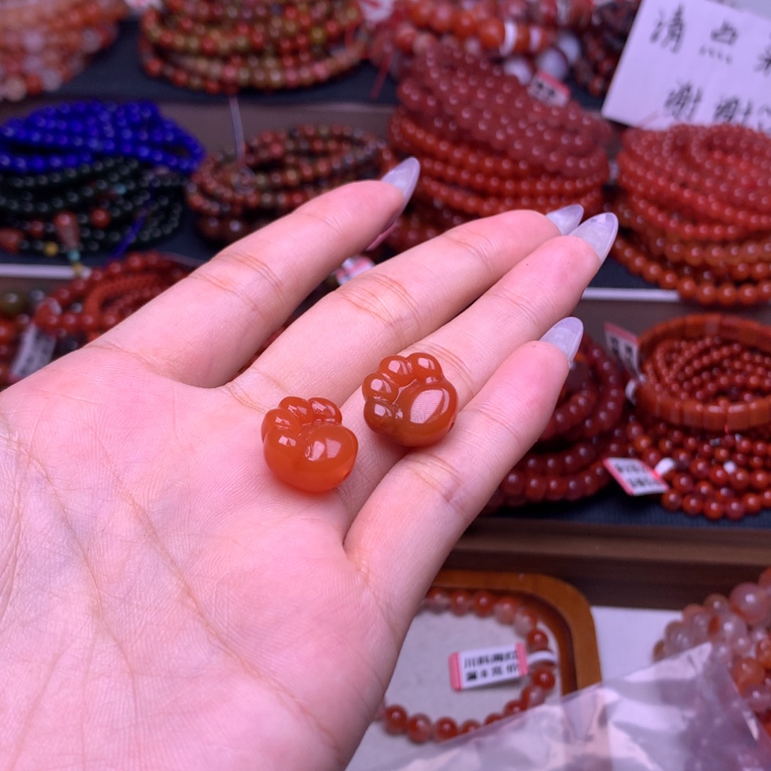 未镶嵌手链南红玛瑙38号猫爪