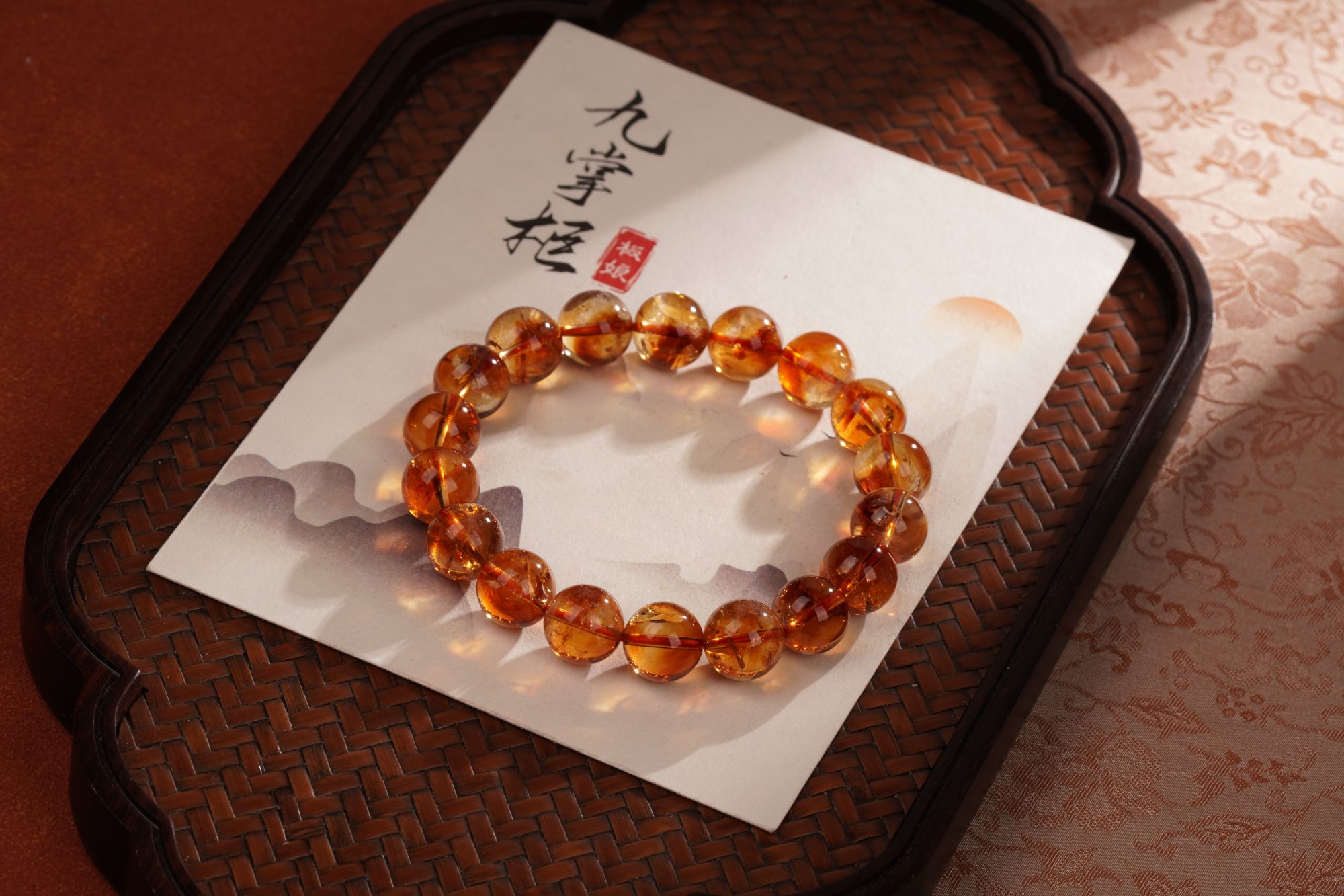 黄阿赛单圈约11mm单圈手串—多样性发其一