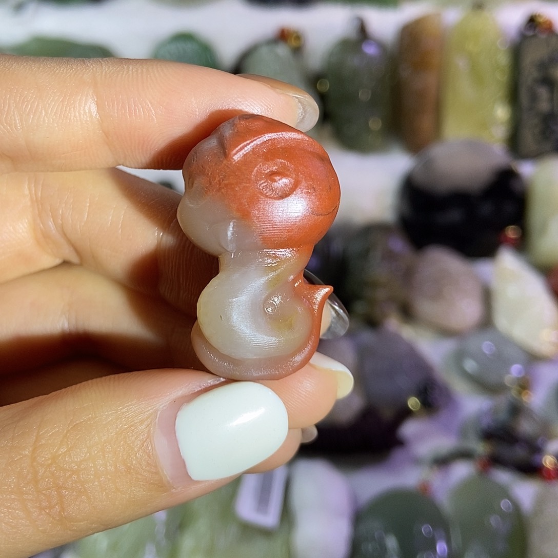 和田玉（糖玉）颈饰未镶嵌