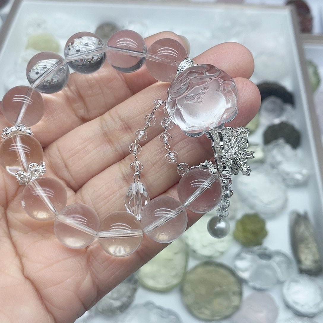 水晶吊坠(不含链)未镶嵌