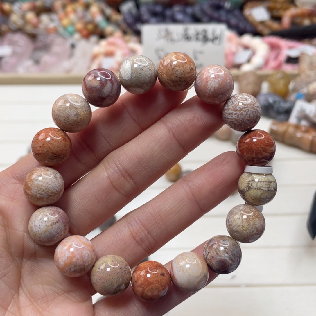 未镶嵌手链硅化玉D**n862