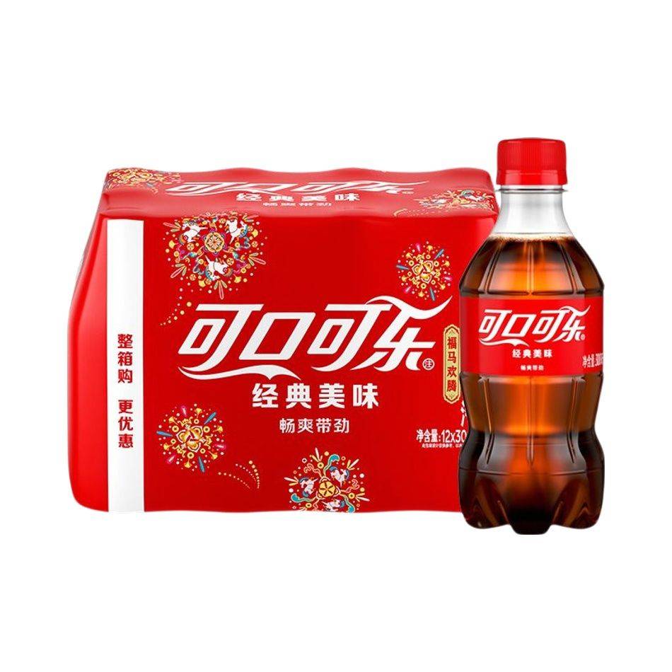 可口可乐整箱装 300ml*12