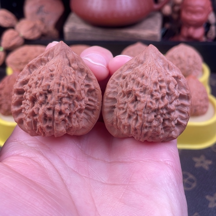 吊坠文玩核桃朱雀39