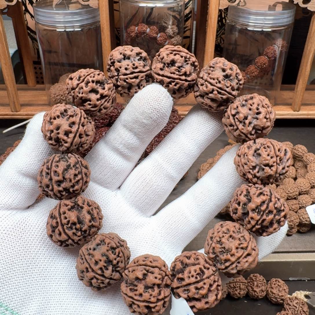 金刚菩提手串25粗筋梅花双龙