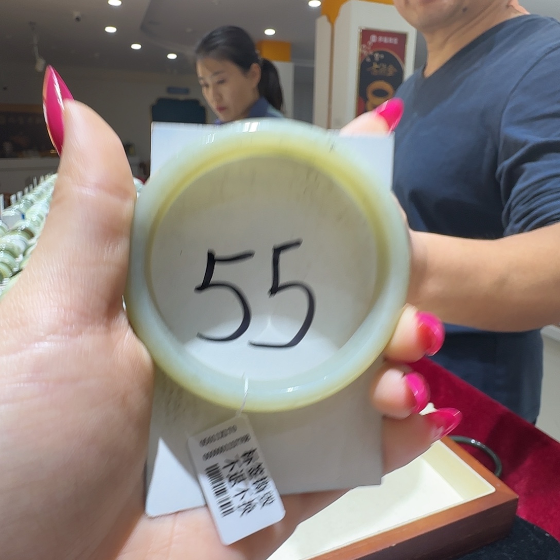 和田玉未镶嵌手镯626