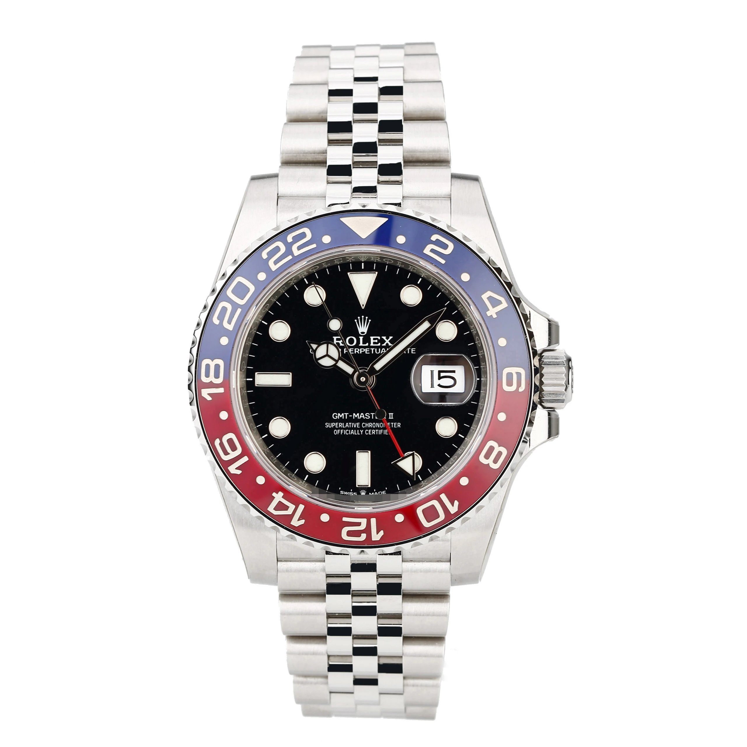 未使用 Rolex/劳力士 礼尚往来25年126710可乐圈U0F78