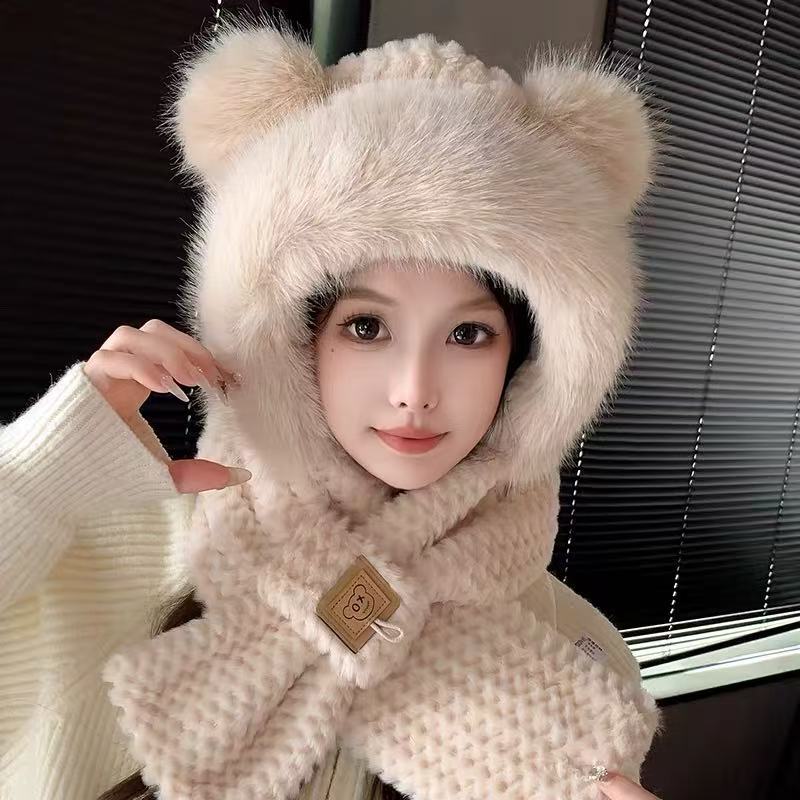 亲子款小熊帽子1212