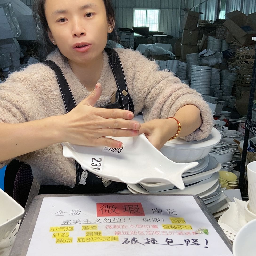 【闪购商品】碟工厂库存微瑕产品803两个