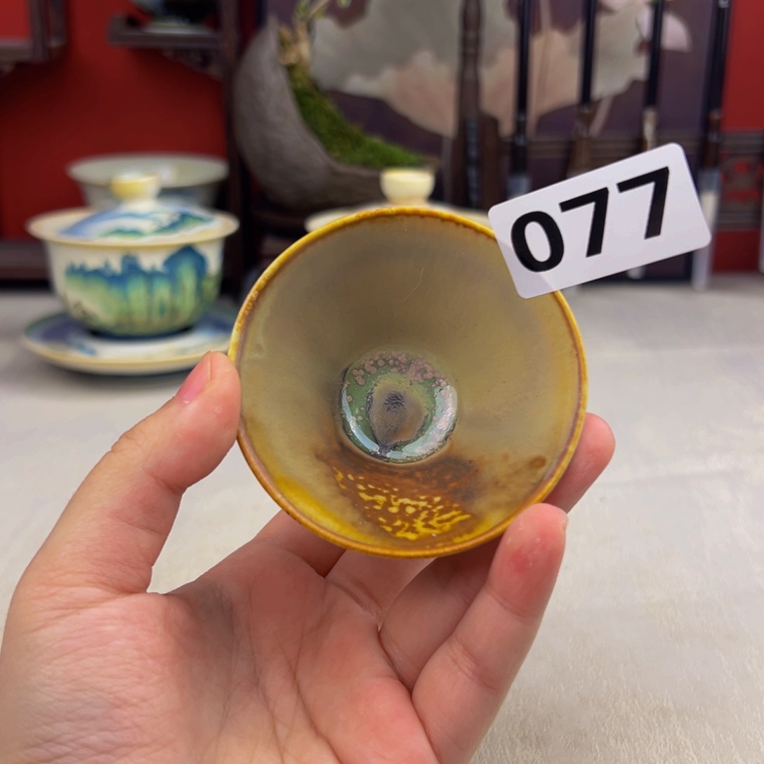 杯子纯手工柴烧主人杯