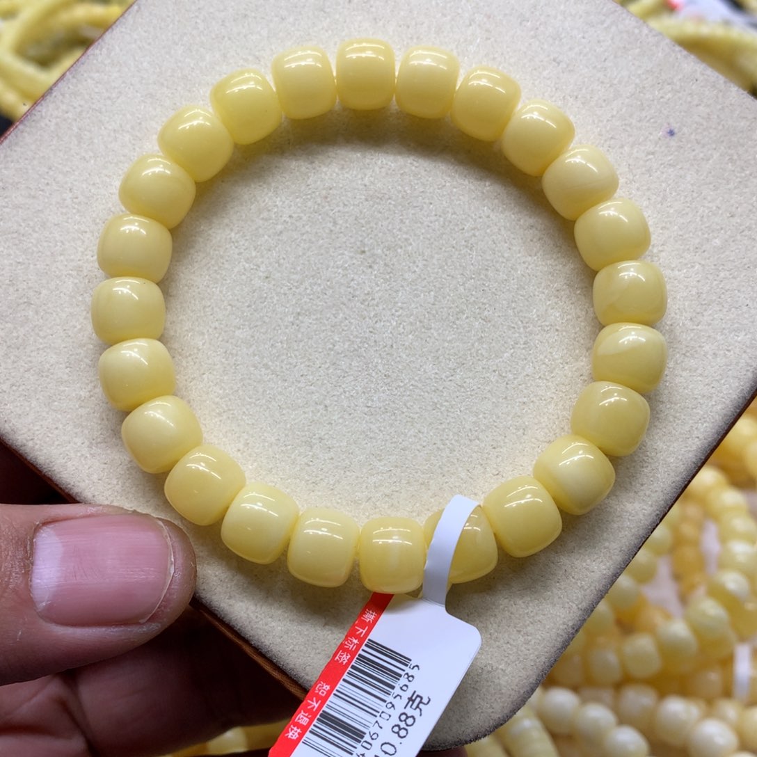 蜜蜡未镶嵌手链蜜蜡