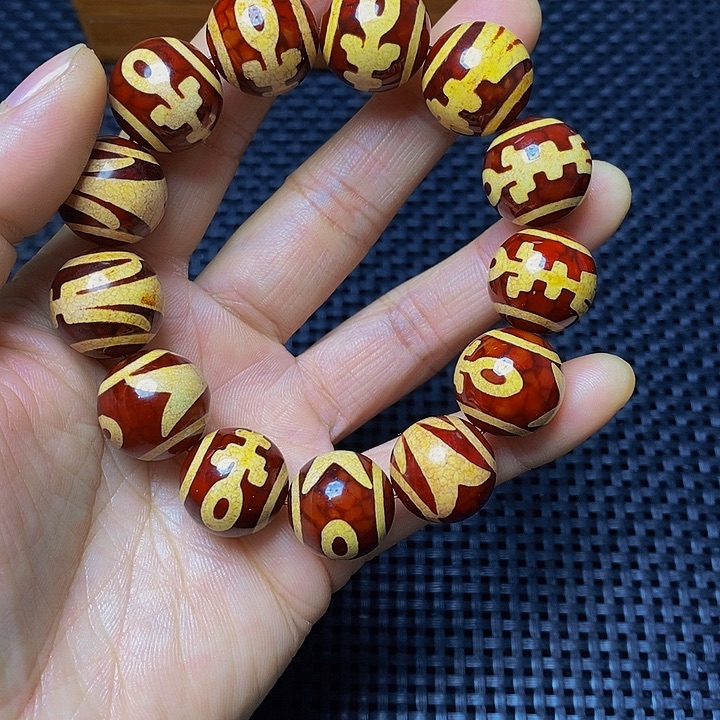 飘***至玛瑙/玉髓未镶嵌手链