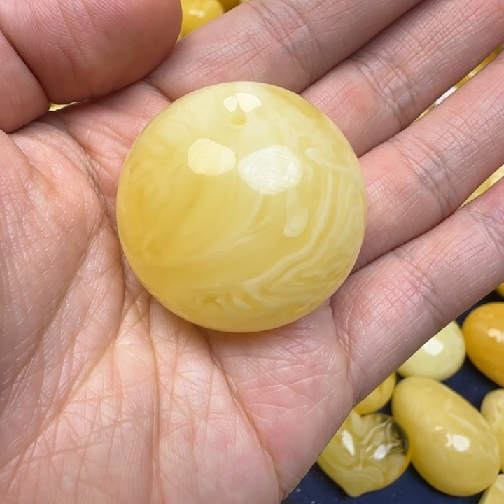 蜜蜡未镶嵌颈饰天然蜜蜡