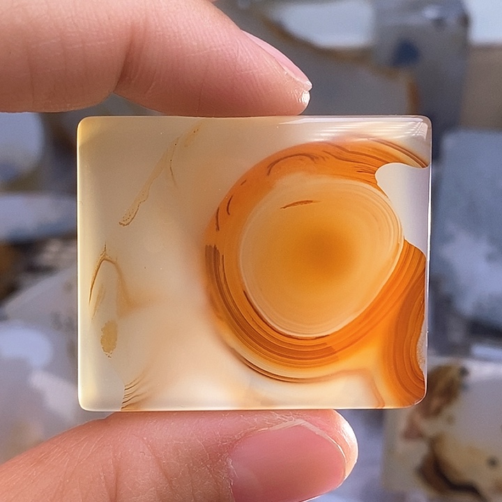 玛瑙/玉髓颈饰足银镀金镶嵌