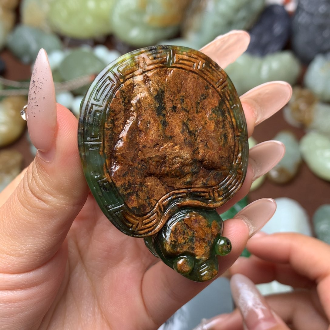 和田玉挂件未镶嵌江***往