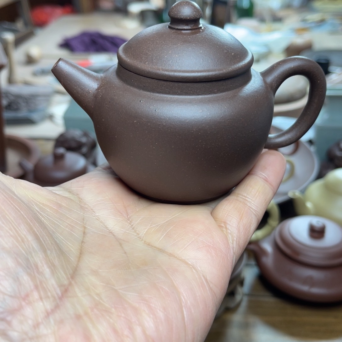紫砂茶壶八九十年代厂料作品