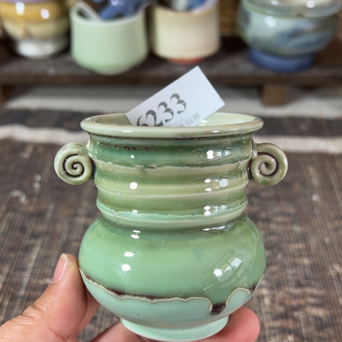 陶瓷景德镇手工花盆