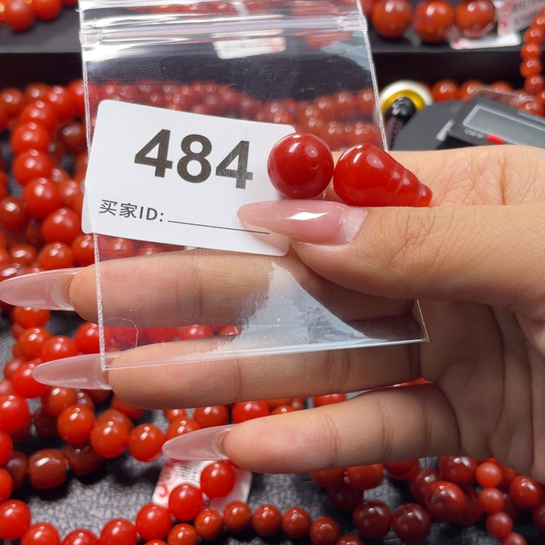 未镶嵌手链南红玛瑙錢*