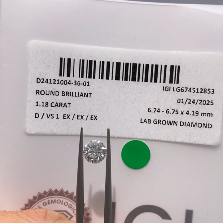 实验室培育钻石裸石未镶嵌