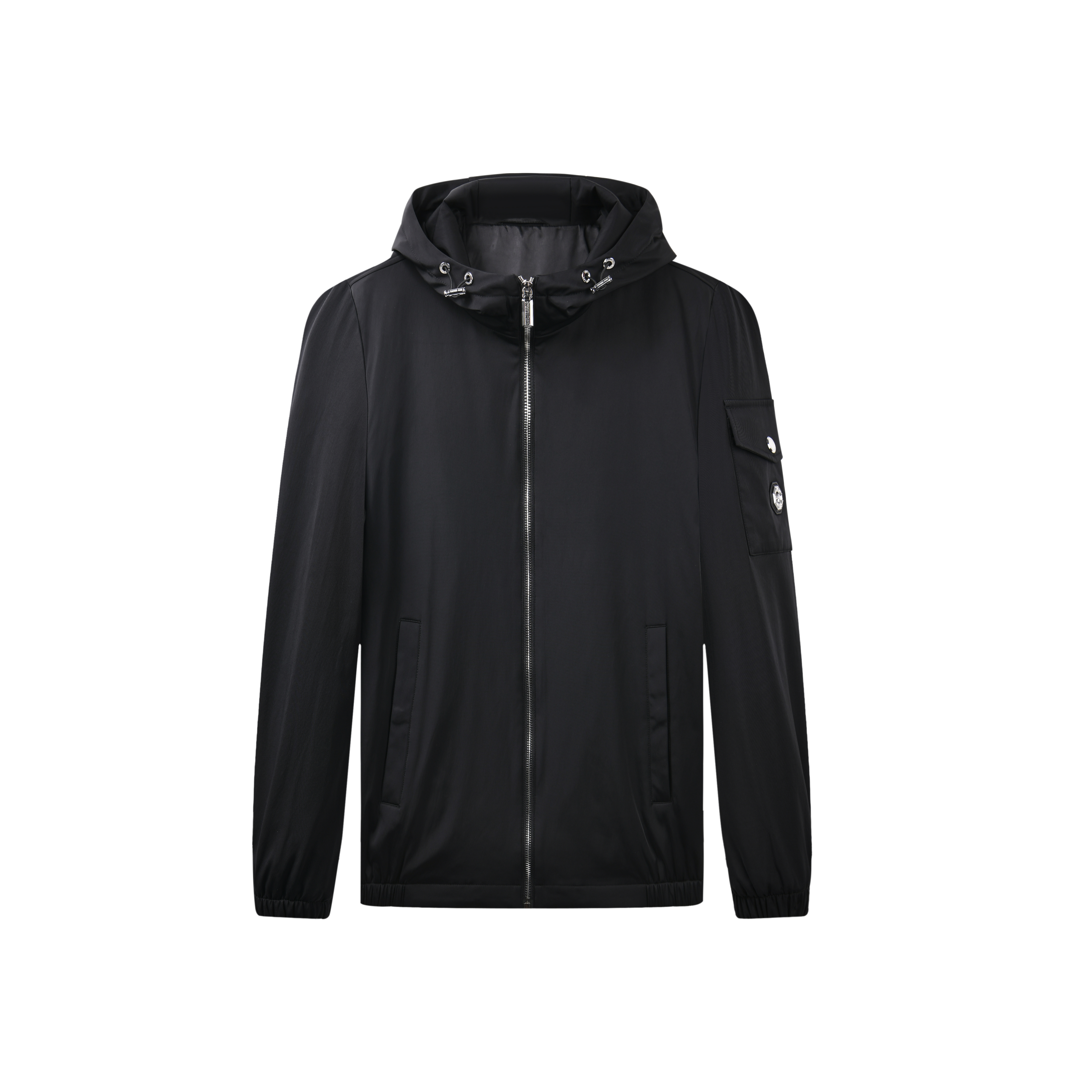 【亚萍男装】Stephen Park秋冬新款男士轻奢休闲连帽夹克外套002