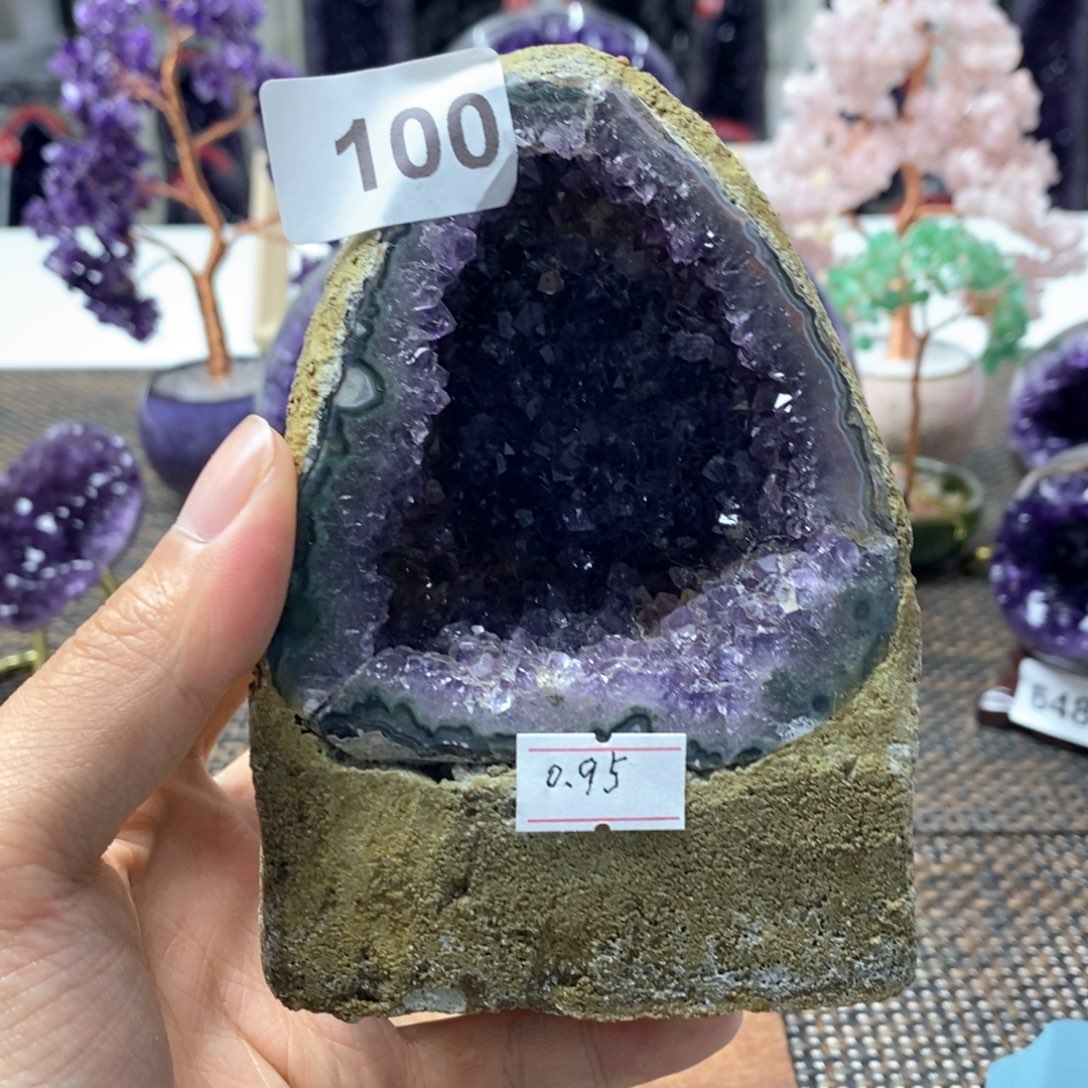 大型摆件（非配饰）未镶嵌紫晶