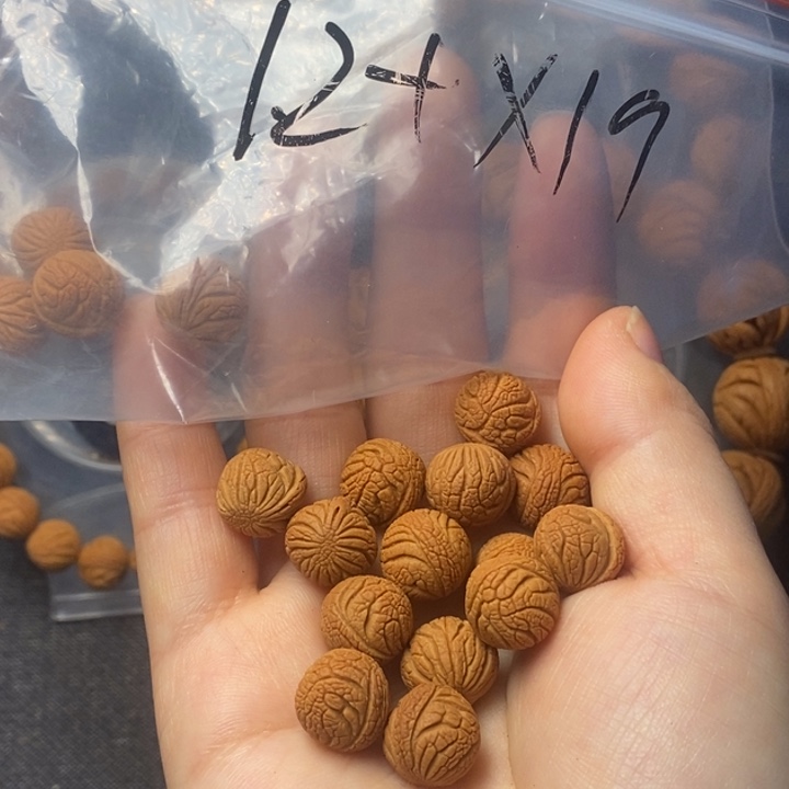 桃核吊坠秦岭山野生桃核