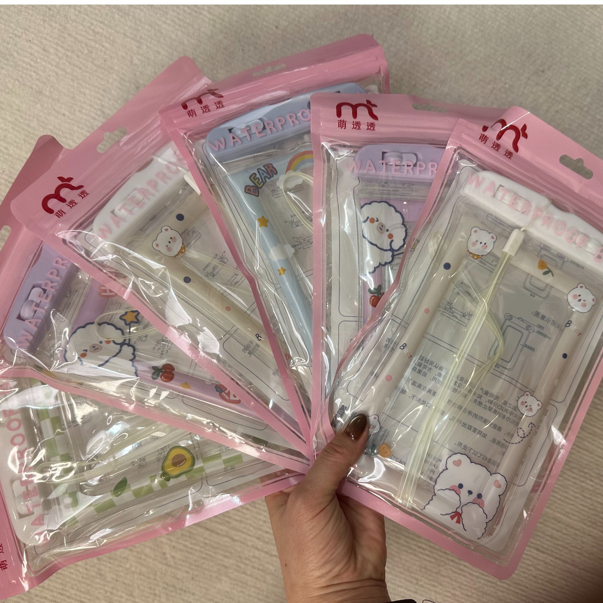 福利防水手机温泉袋夏季专用双气囊可触屏游泳拍照防沉