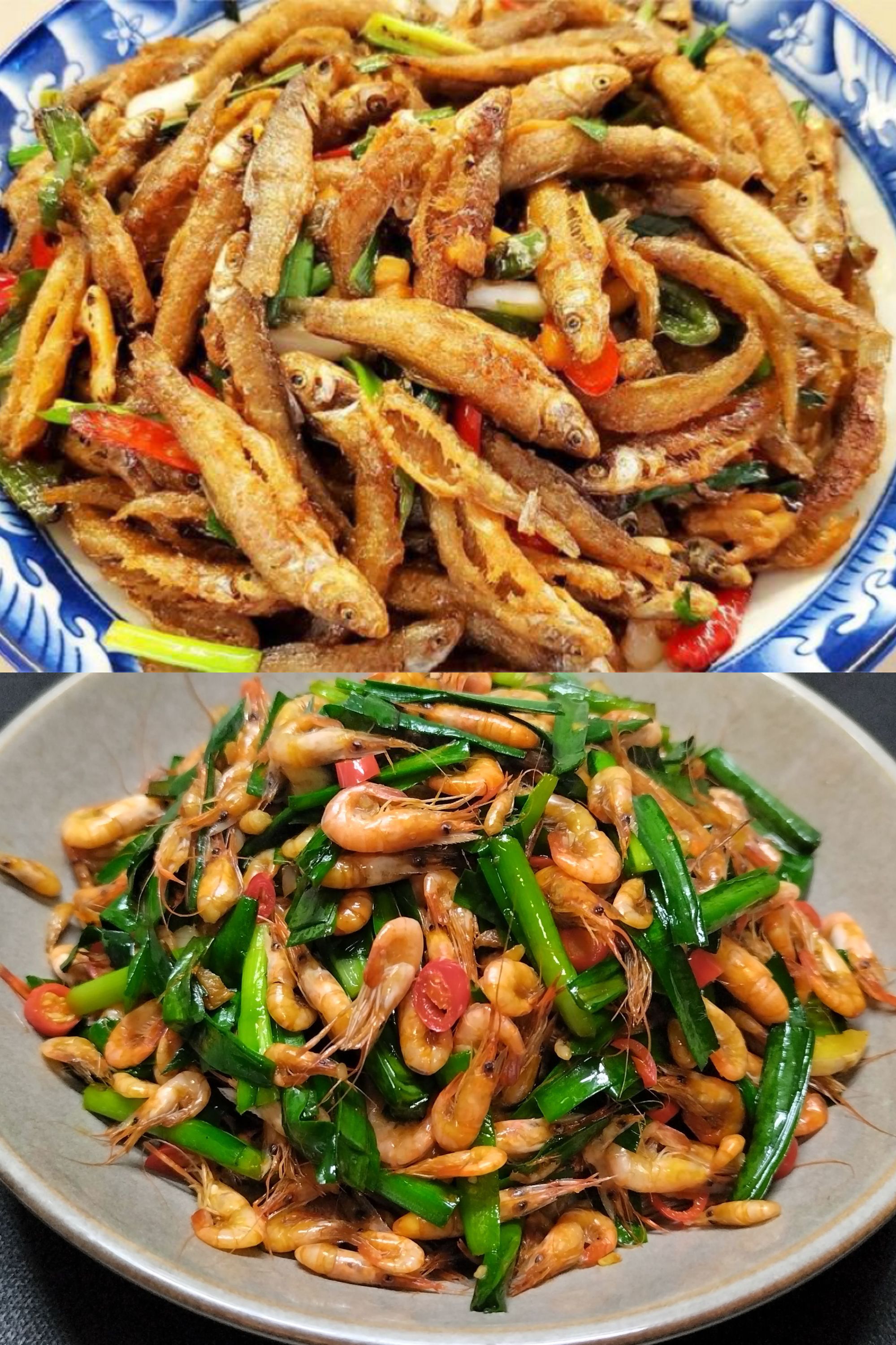 新县特产楠姐农家自晒小河鱼小河虾水产下饭菜