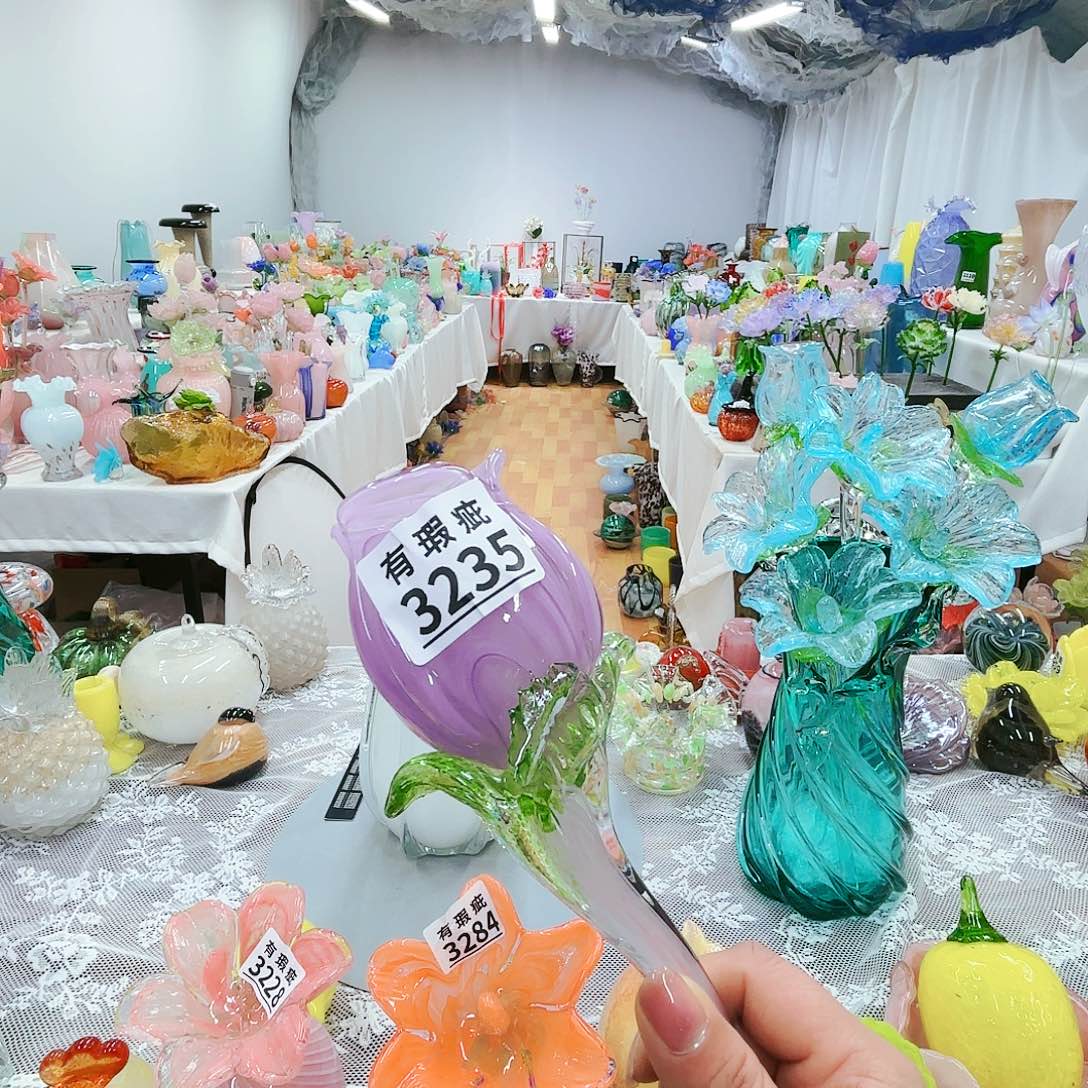 福利不退不减琉璃花瓶艺术品