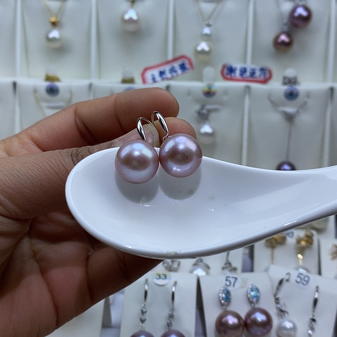 万***银S925镶嵌淡水珍珠吊坠(赠链)