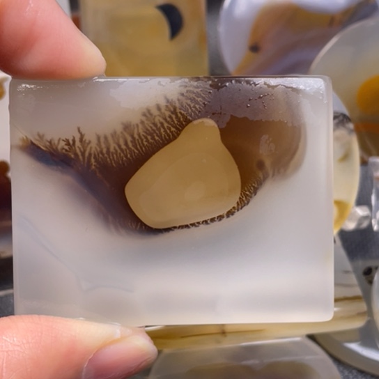 玛瑙/玉髓吊坠(不含链)未镶嵌