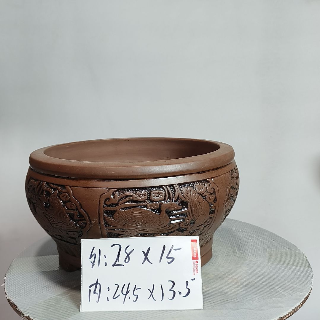 花盆，1厘米左右尺寸差距，有色差