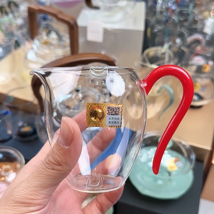 禾器丹红怡然公道杯