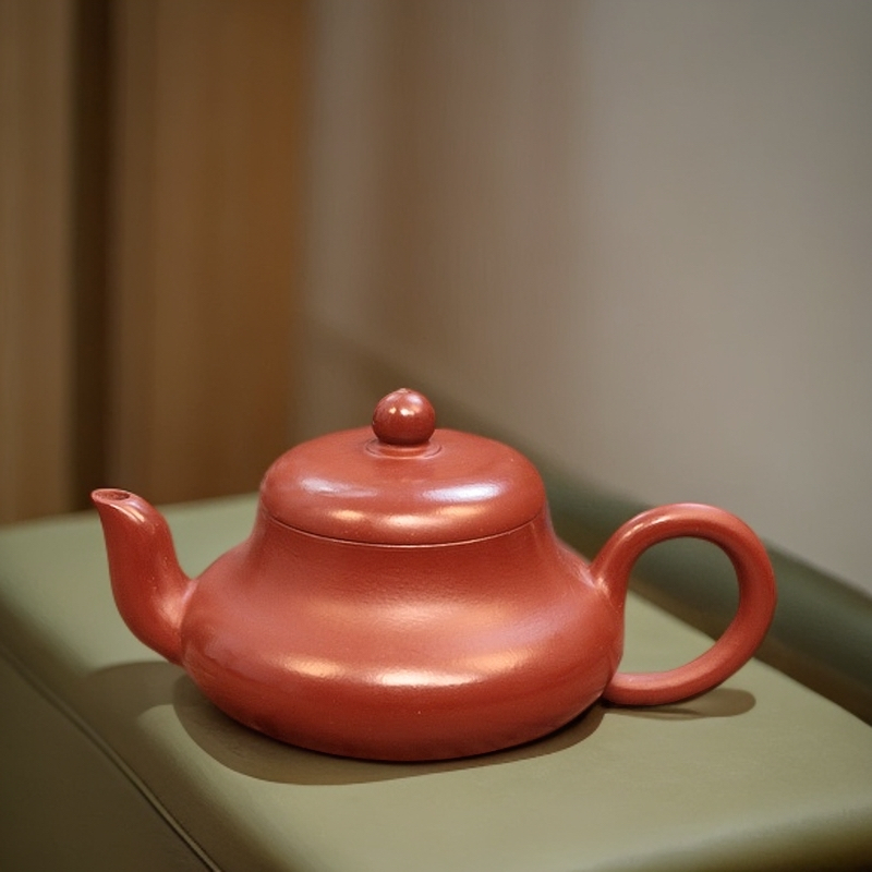 【悦色壶韵】君德壶 入门级潮汕朱泥手拉壶冲罐家用小品壶功夫茶具