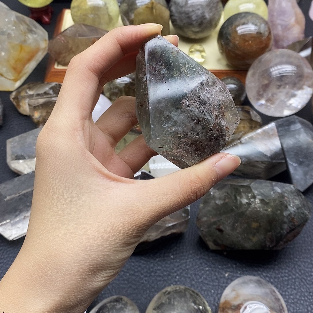 未镶嵌珠宝半成品水晶69水晶石