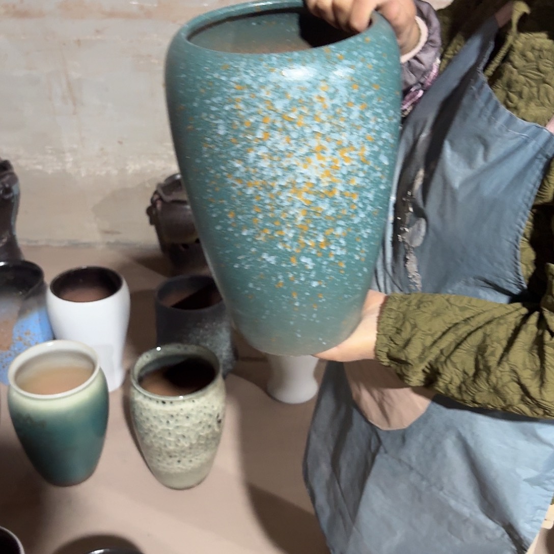 花盆紫砂口18高30