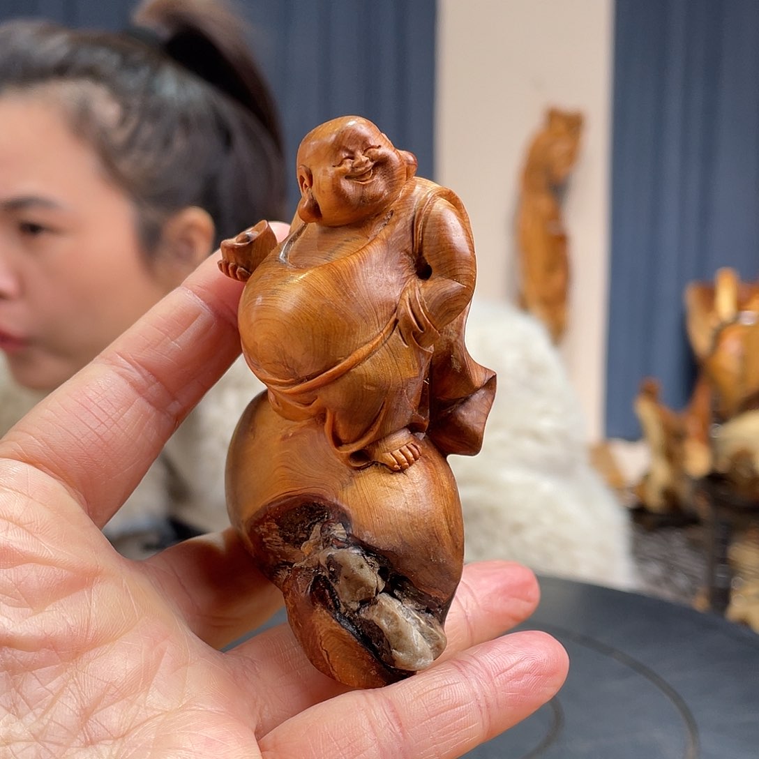 柏木（崖柏）手把件