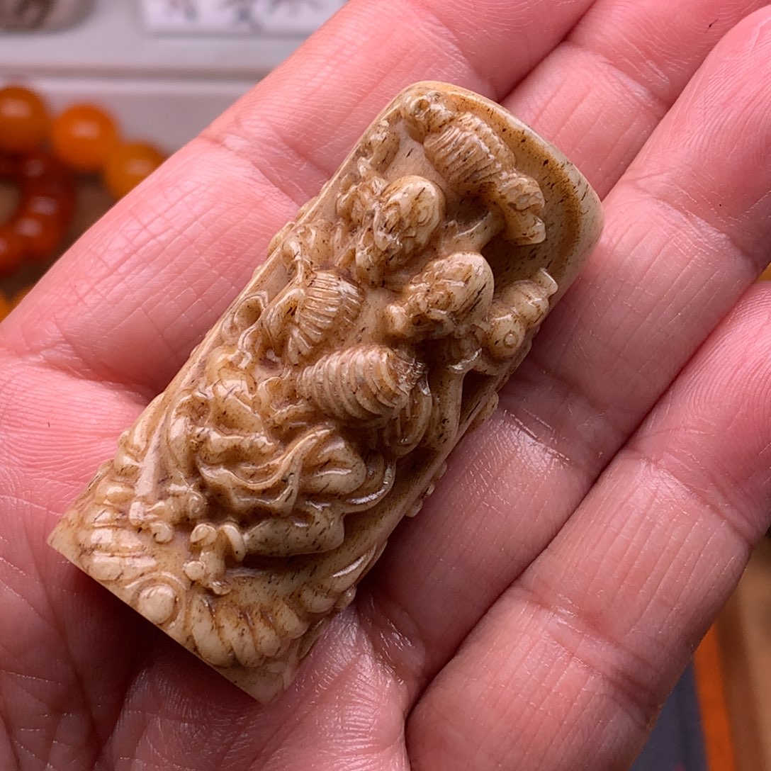 驼骨手串/手链天天都在盘  