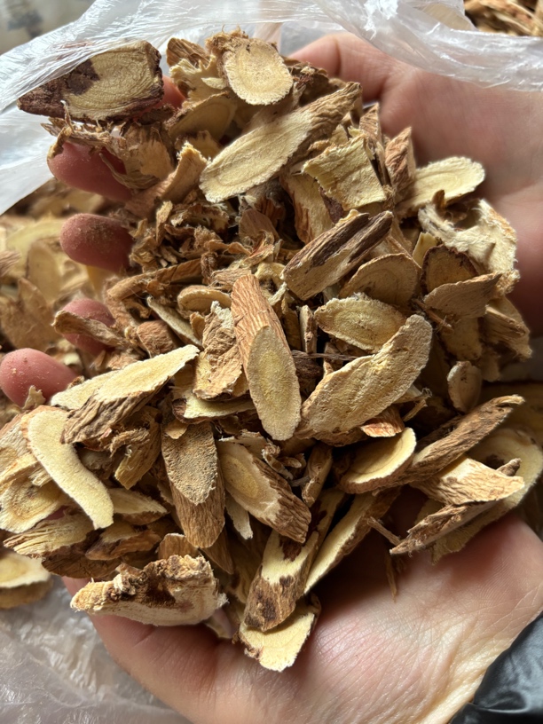 老黄芪残片，品相难看，介意者勿拍