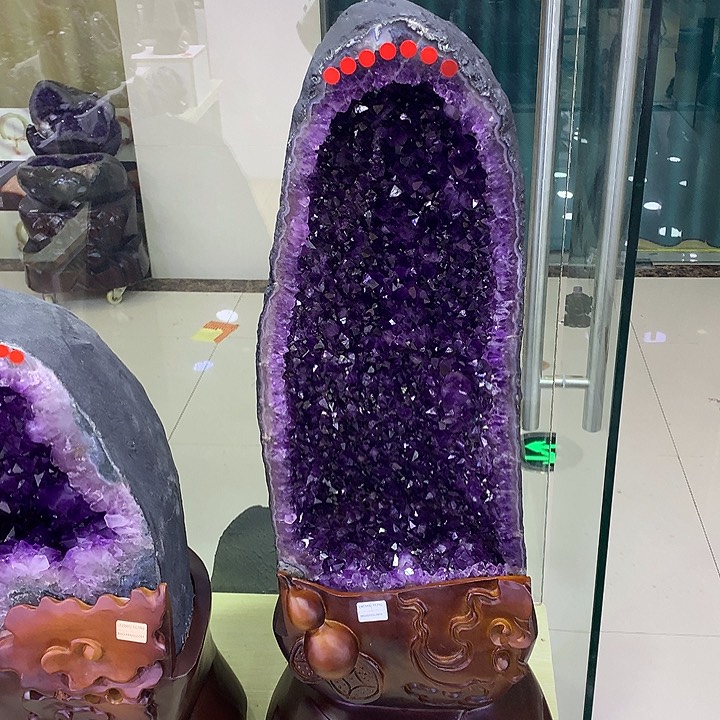 未镶嵌大型摆件（非配饰）紫晶